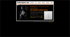 Desktop Screenshot of joshirvingjazz.com